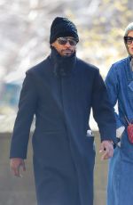 KATIE HOLMES and Jamie Foxx Out in Central Park in New York 03/25/2019
