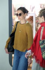 KATIE HOLMES at Athens International Airport in Greece 03/23/2019