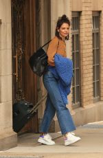 KATIE HOLMES Leaves Her Apartment in New York 03/15/2019