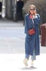 KATIE HOLMES Out and About in New York 03/27/2019