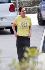 KATIE HOLMES Out on Lesbos Island 03/20/2019