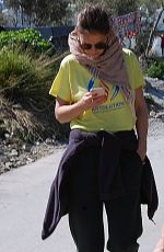 KATIE HOLMES Out on Lesbos Island 03/20/2019