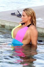KATIE PRICE in Swimsuit at a Beach in Koh Samui 03/13/2019