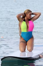 KATIE PRICE in Swimsuit at a Beach in Koh Samui 03/13/2019