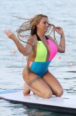 KATIE PRICE in Swimsuit on Vacation in Koh Samui 03/13/2019