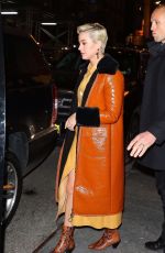 KATY PERRY Arrives at To Kill a Mockingbird on Broadway Show in New York 02/28/2019