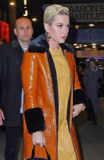 KATY PERRY Arrives at To Kill a Mockingbird on Broadway Show in New York 02/28/2019