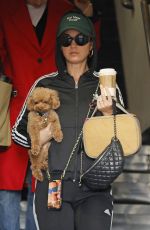 KATY PERRY Out with her Dog in Beverly Hills 03/03/2019
