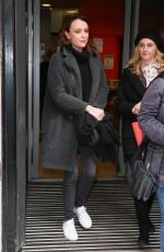 KEELEY HAWES Leaves BBC Radio in London 03/15/2019