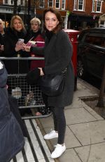 KEELEY HAWES Leaves BBC Radio in London 03/15/2019