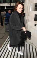 KEELEY HAWES Leaves BBC Radio in London 03/15/2019