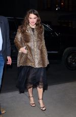 KEIRA KNIGHTLEY Arrives at Her Home in New York 03/12/2019