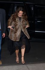 KEIRA KNIGHTLEY Arrives at Her Home in New York 03/12/2019
