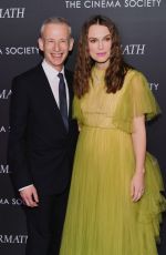 KEIRA KNIGHTLEY at The Aftermath Screening in New York 03/13/2019