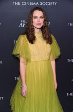 KEIRA KNIGHTLEY at The Aftermath Screening in New York 03/13/2019