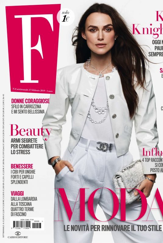 KEIRA KNIGHTLEY in F Magazine, February 2019