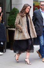 KEIRA KNIGHTLEY Leaves Her Hotel in New York 03/12/2019