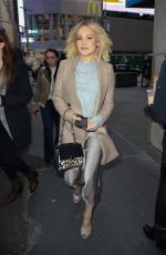 KELLI BERGLUND Arrives at MTV Studios in New York 02/28/2019