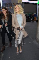 KELLI BERGLUND Arrives at MTV Studios in New York 02/28/2019