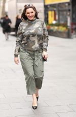 KELLY BROOK Arrives at Global Radio in London 03/13/2019