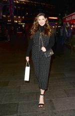 KELLY BROOK Leaves Global Radio Studios in London 03/21/2019