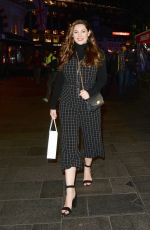 KELLY BROOK Leaves Global Radio Studios in London 03/21/2019