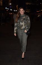 KELLY BROOK Leaves Global Studios in London 03/13/2019