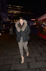 KELLY BROOK Night Out in London 03/12/2019