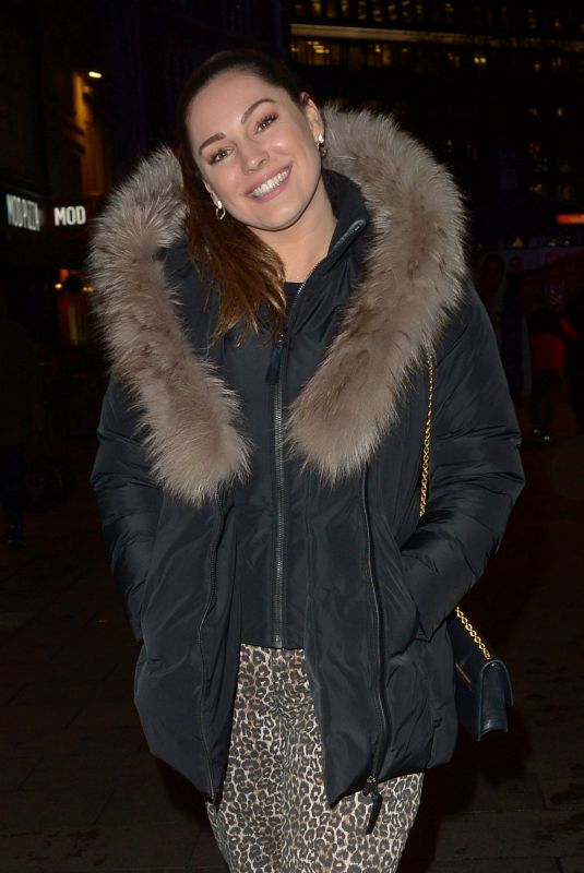 KELLY BROOK Night Out in London 03/12/2019
