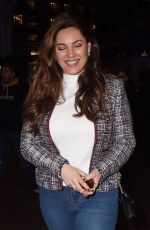 KELLY BROOK Out and About in London 03/14/2019