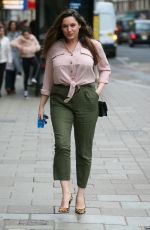 KELLY BROOK Out and About in London 03/21/2019
