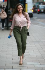 KELLY BROOK Out and About in London 03/21/2019