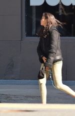 KELLY GALE Leaves a Gym in New York 03/24/2019