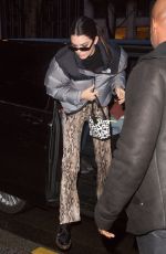 KENDALL JENNER Arrives at Her Hotel in Paris 03/14/2019