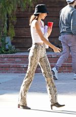 KENDALL JENNER Arrives at Kanye West