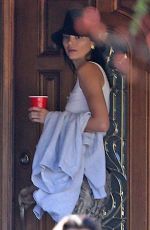 KENDALL JENNER Arrives at Kanye West