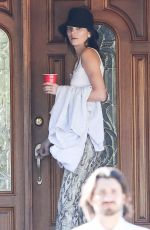 KENDALL JENNER Arrives at Kanye West