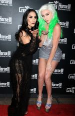 KENDRA SUNDERLAND and TIA CYRUS Host Takeover Party at Crazy Horse 3 in Las Vegas 03/16/2019