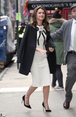 KERI RUSSELL Arrives at Good Morning America in New York 03/25/2019