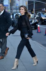 KERI RUSSELL Arrives at Late Show with Stephen Colbert in New york 03/26/2019