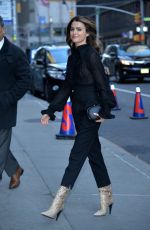 KERI RUSSELL Arrives at Late Show with Stephen Colbert in New york 03/26/2019