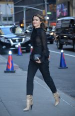 KERI RUSSELL Arrives at Late Show with Stephen Colbert in New york 03/26/2019