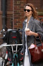 KERI RUSSELL Leaves Her Apartment in New York 03/23/2019