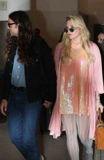 KESHA SEBERT at LAX Airport in Los Angeles 03/29/2019
