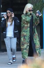 KHLOE KARDASHIAN and MALIKA HAQQ Out in Calabasas 03/24/2019