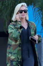 KHLOE KARDASHIAN and MALIKA HAQQ Out in Calabasas 03/24/2019