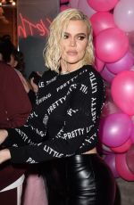 KHLOE KARDASHIAN at Prettylittlething LA Office Opening Party 02/20/2019