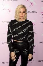 KHLOE KARDASHIAN at Prettylittlething LA Office Opening Party 02/20/2019