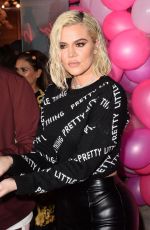 KHLOE KARDASHIAN at Prettylittlething LA Office Opening Party 02/20/2019