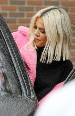 KHLOE KARDASHIAN Leaves a Beauty Salon in Los Angeles 03/20/2019